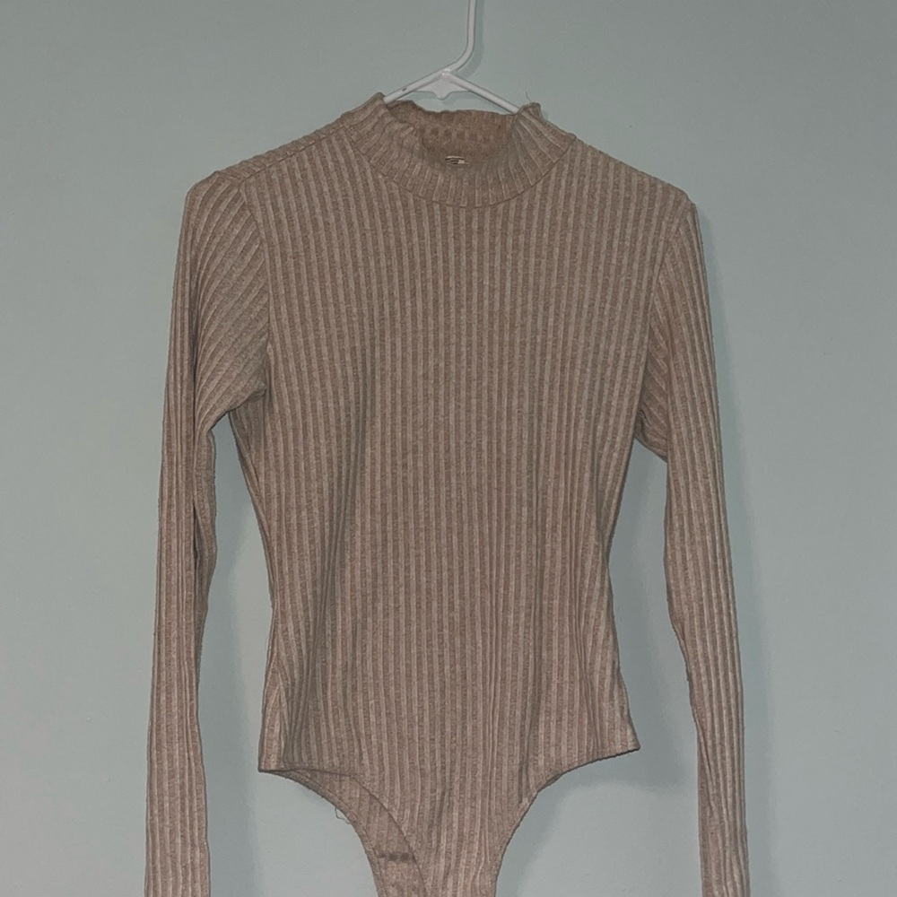 Altar’d State - Ribbed mock neck bodysuit
